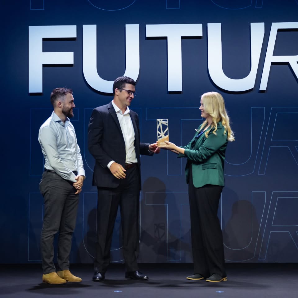Atlas Management receiving FUTUREist award