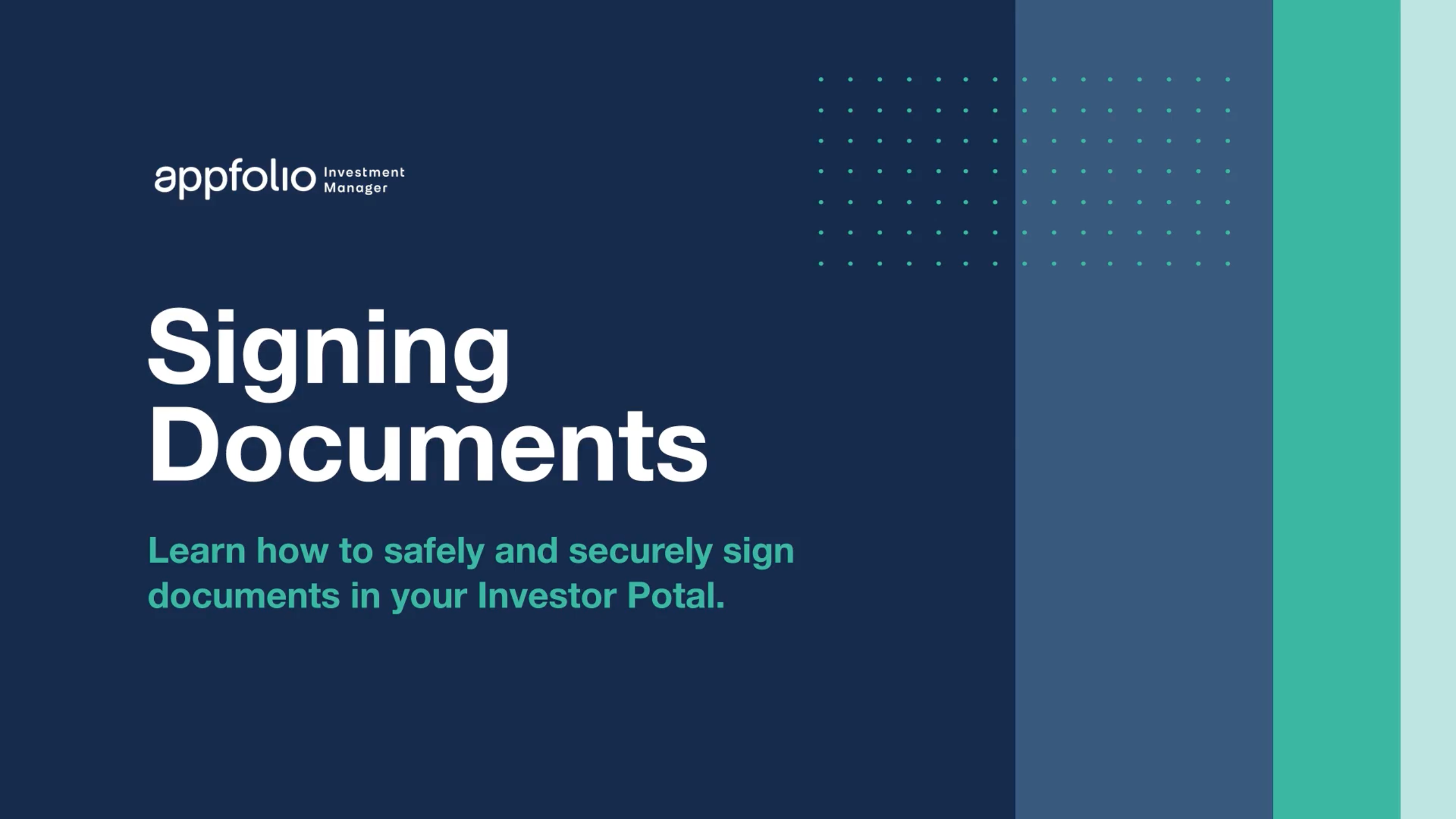 Investor Portal