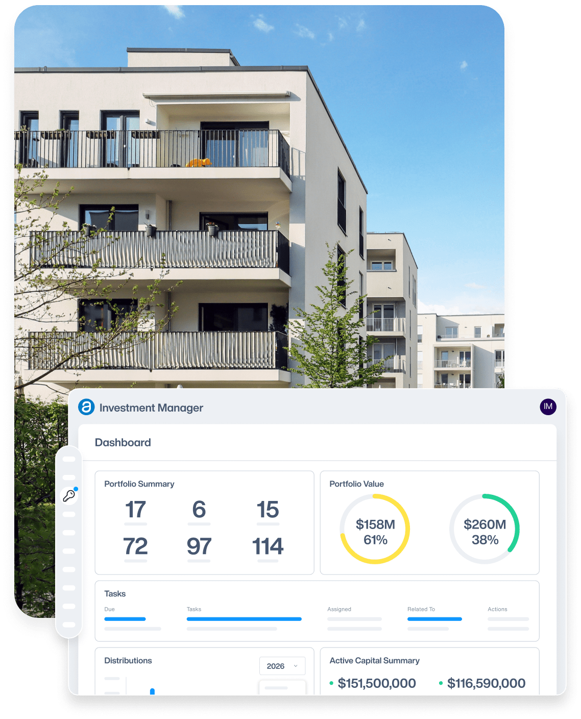 AppFolio Investment Manager dashboard