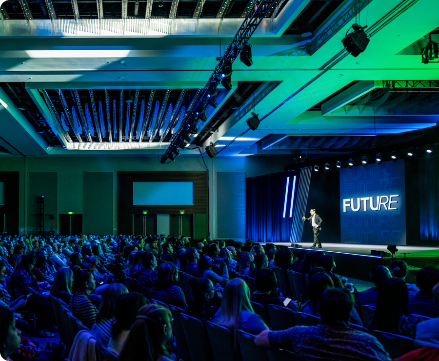 Shane Trigg, President and Chief Executive Officer at AppFolio, speaking at a Conference.