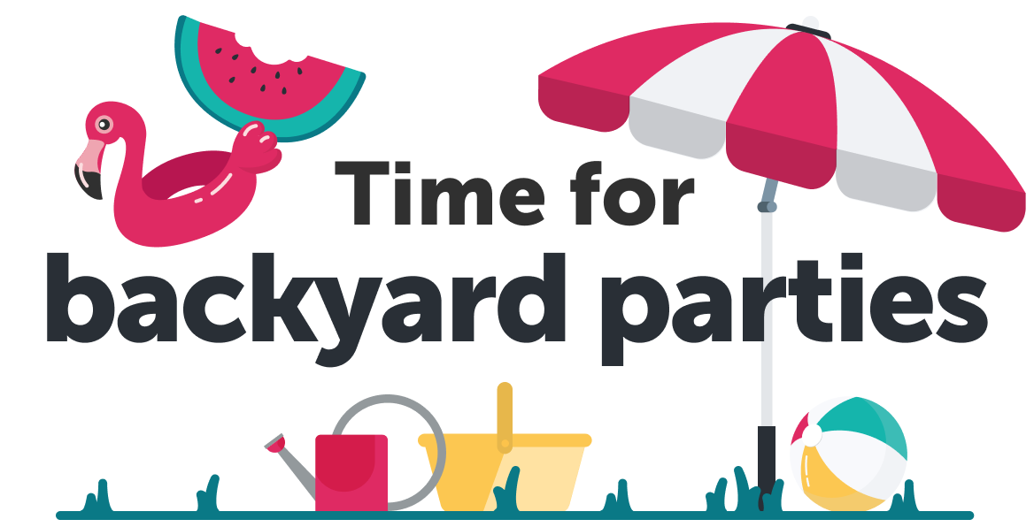 Time for backyard parties