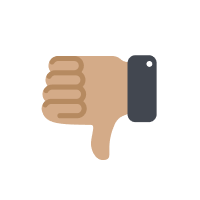 Thumbs down
