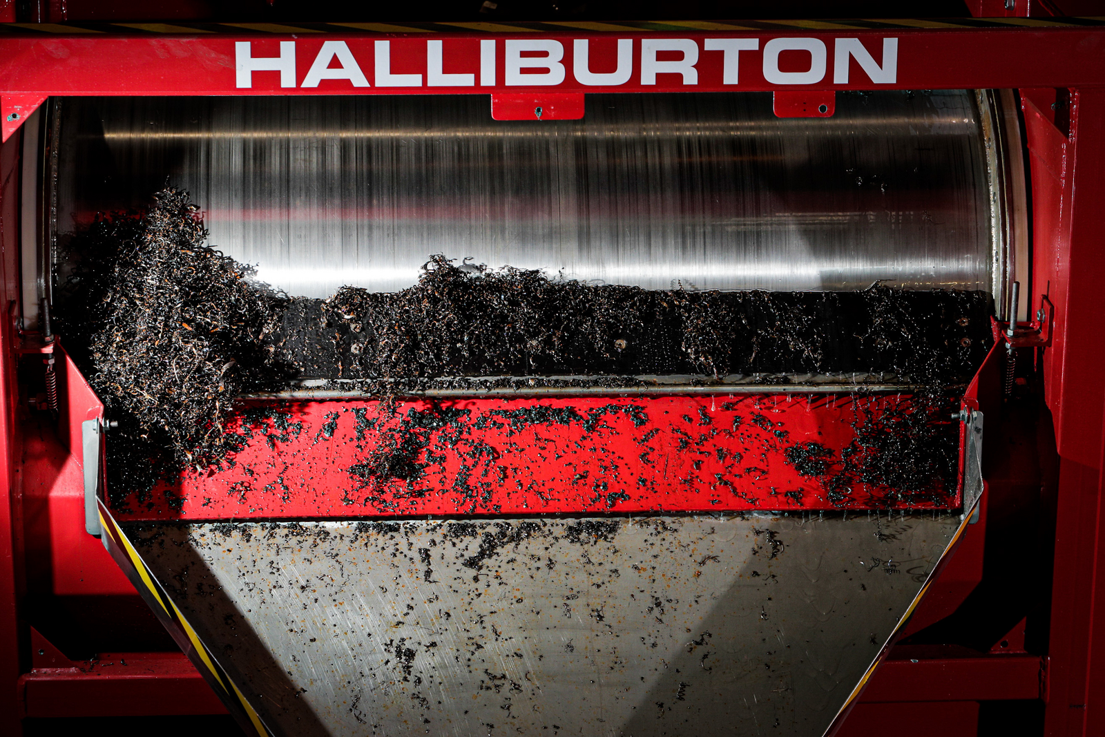 Halliburton's BaraMag swarf separation in process