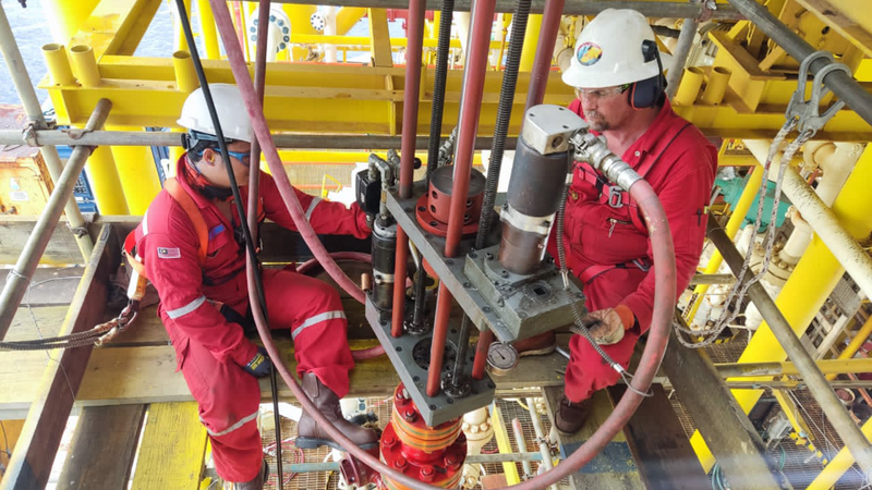 Gate valve drilling 