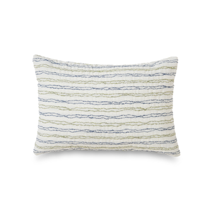 Wave Length Indoor/Outdoor Lumbar Pillow 