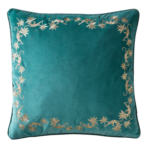 Sapphire Garden Pillow 