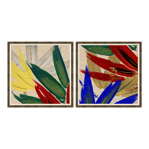 Primary Leaves, Diptych 