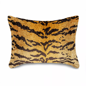 Le Tigre Velvet Lumbar Pillow 