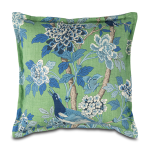 Hydrangea Bird Pillow 