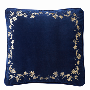 Sapphire Garden Pillow 