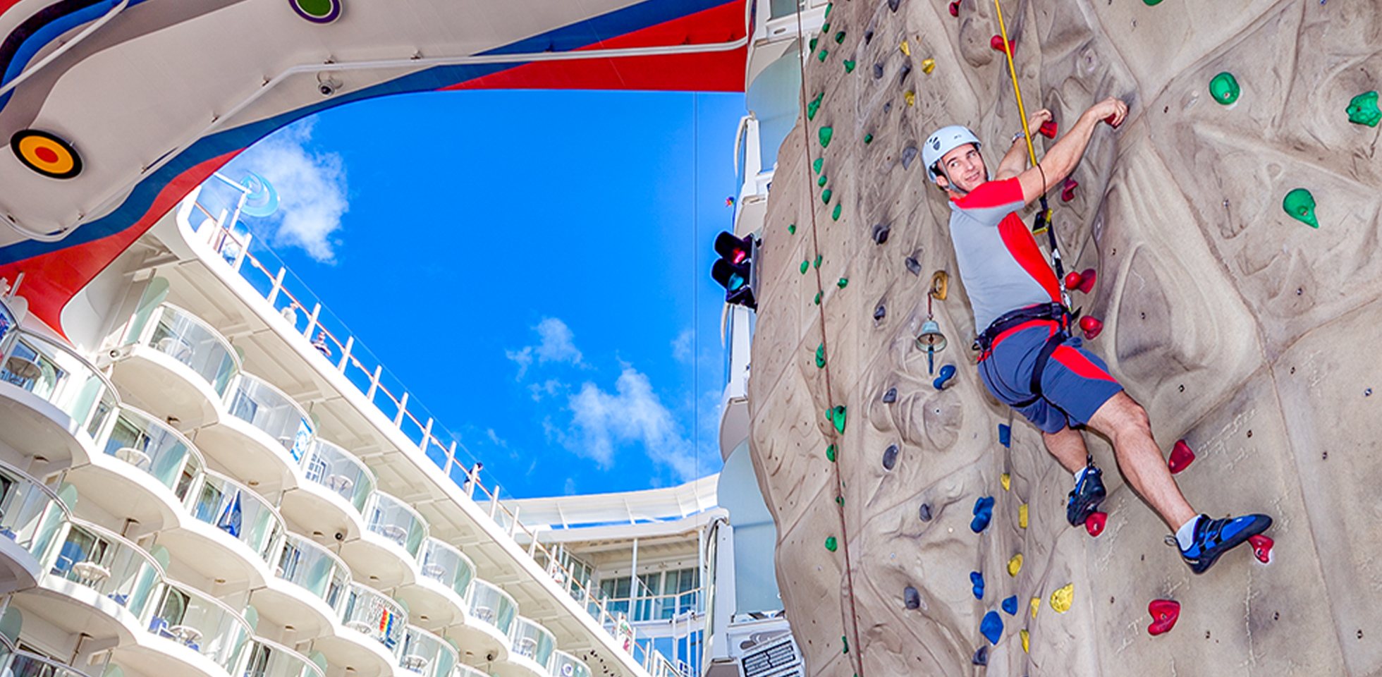 rock climbing