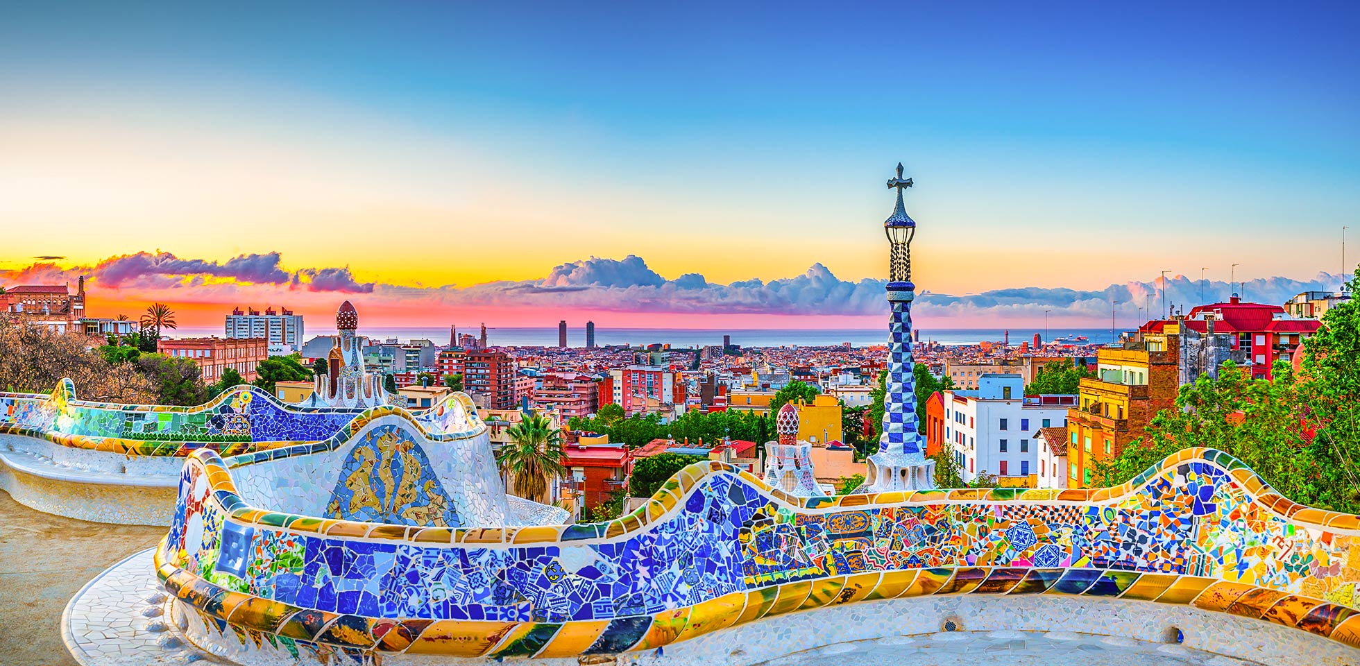 gaudi sunrise