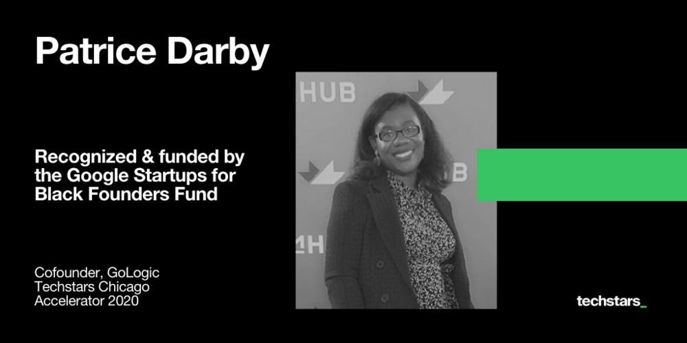 Patrice Darby, GoLogic, Google for Startups Black Founders Fund