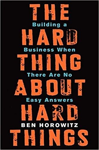 The Hard Thing Book Cover Image