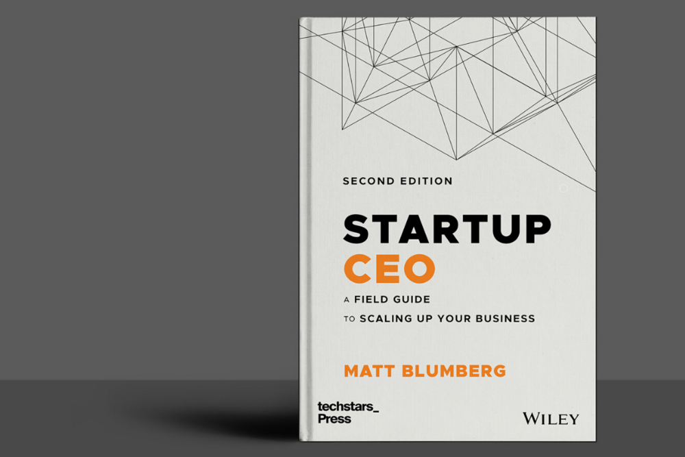 Startup CEO Book Image