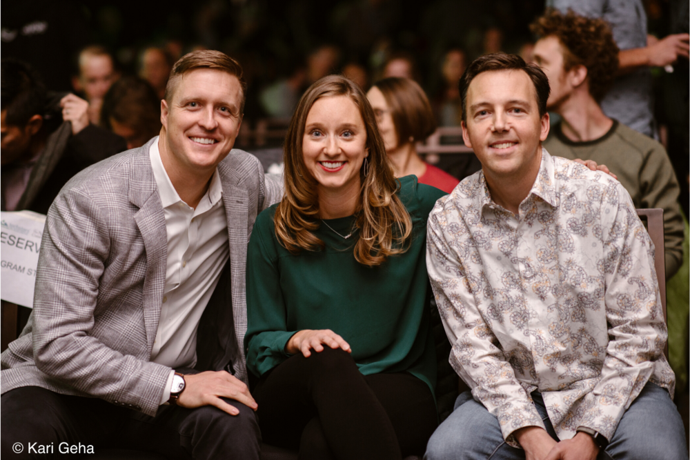 Zach Nies, Hannah Davis, and August Ritter Image