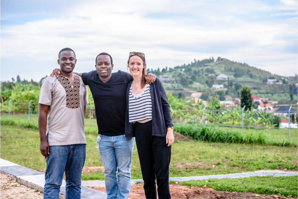 Eversend founders Stone Atwine and Ronald Kasendwa