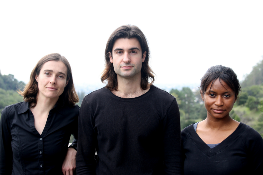 Opus 12 founders Nicholas Flanders, Dr. Kendra Kuhl, and Dr. Etosha Cave