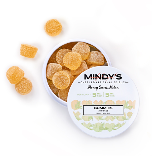 Mindy's Honey Sweet Melon 1:1 Gummies 100mg (20ct) - IL