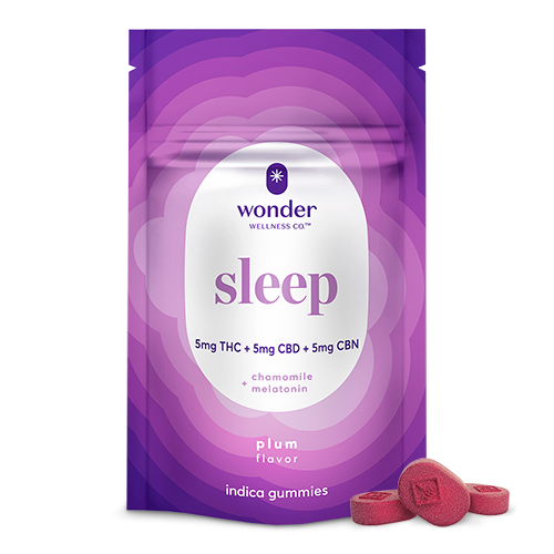 Wonder Sleep Gummies 1:1:1 Plum 110mg (20ct) - OH