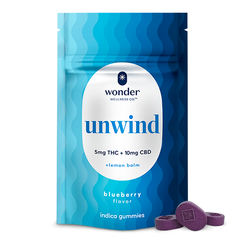 Wonder Unwind Gummies 2:1 Blueberry 110mg (20ct) - OH