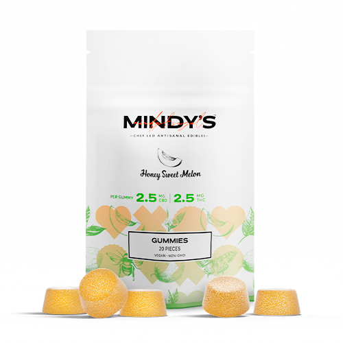Mindy's Honey Sweet Melon 1:1 Gummies 50mg (20ct) - IL