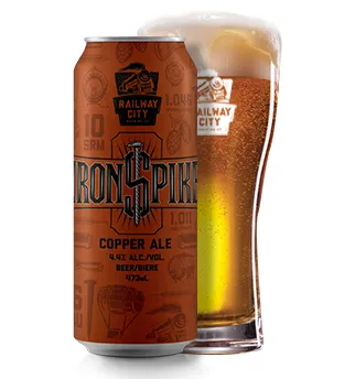 RAILWAY CITY BREWING - IRON SPIKE COPPER - The Beer Store