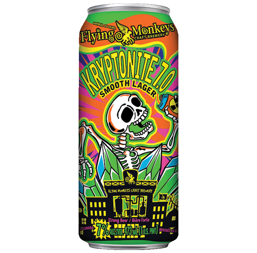 Kryptonite 7.0 Smooth Lager (1 pack of 473ml Cans)