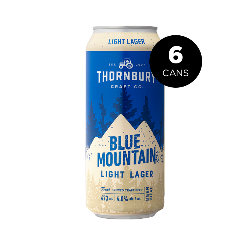 THORNBURY BLUE MOUNTAIN LIGHT LAGER