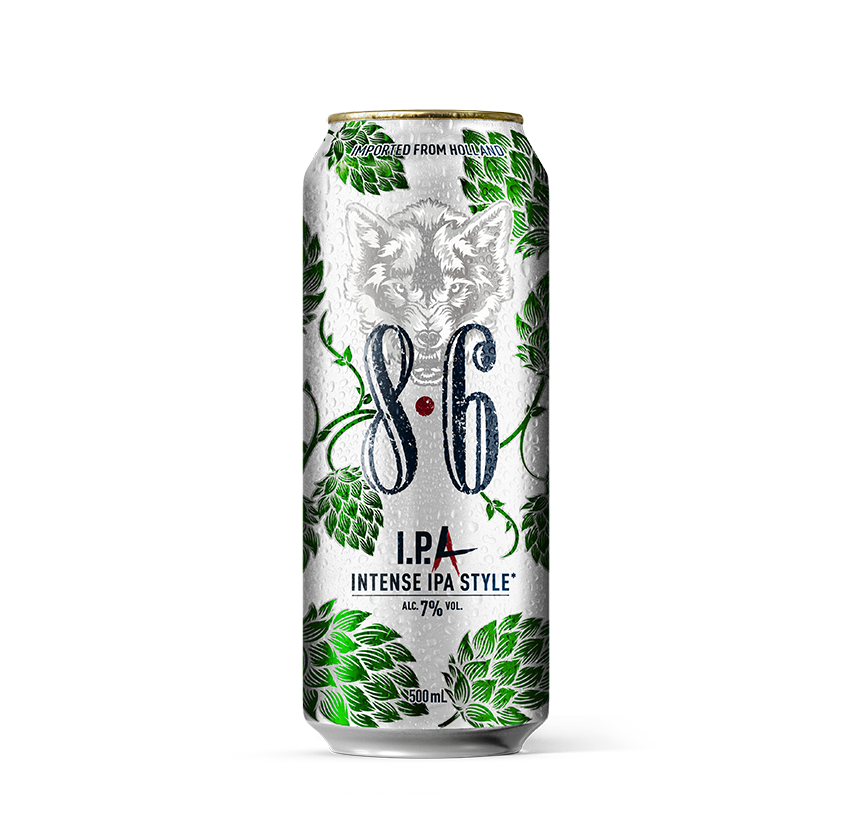 8.6 Ipa Strong Beer (1 pack of 500ml Cans)