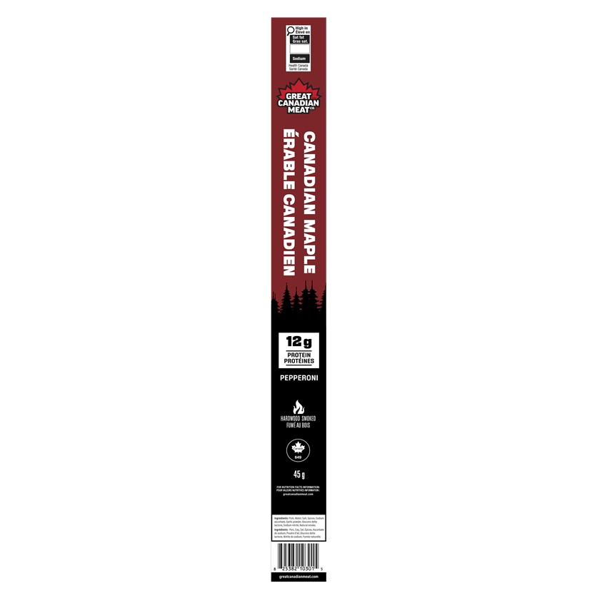Gcmc Pepperoni Stick Canadian Maple