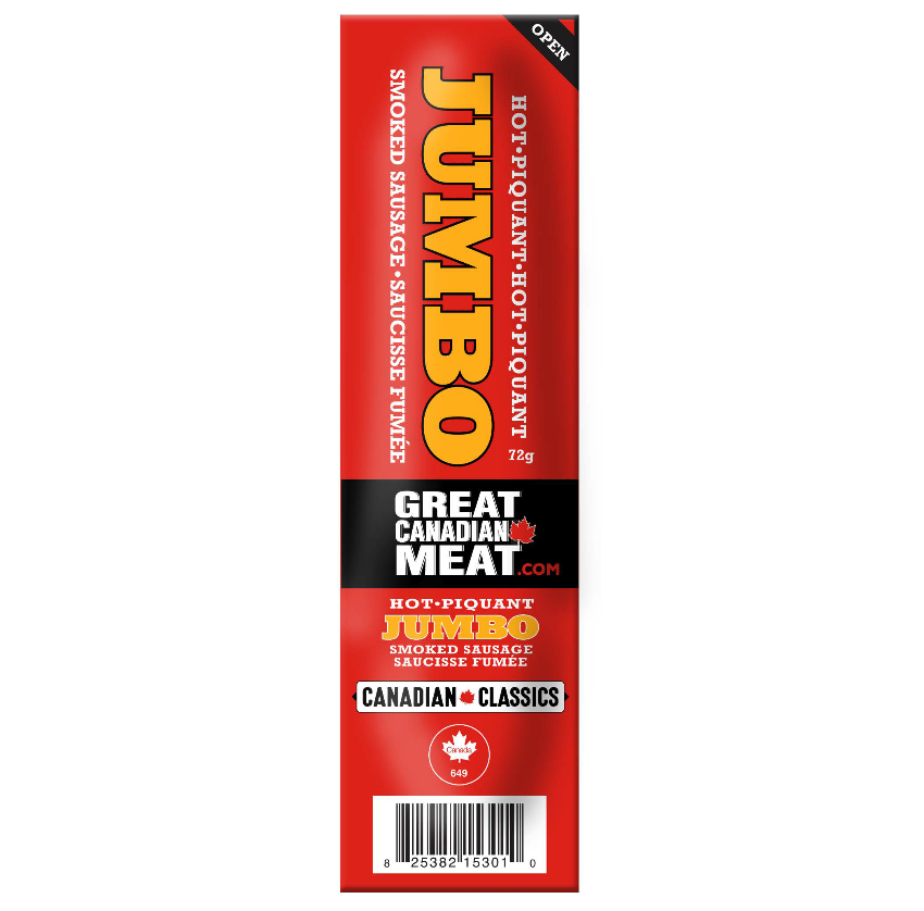Gcmc Hot Jumbo Smkd Sausage 72G