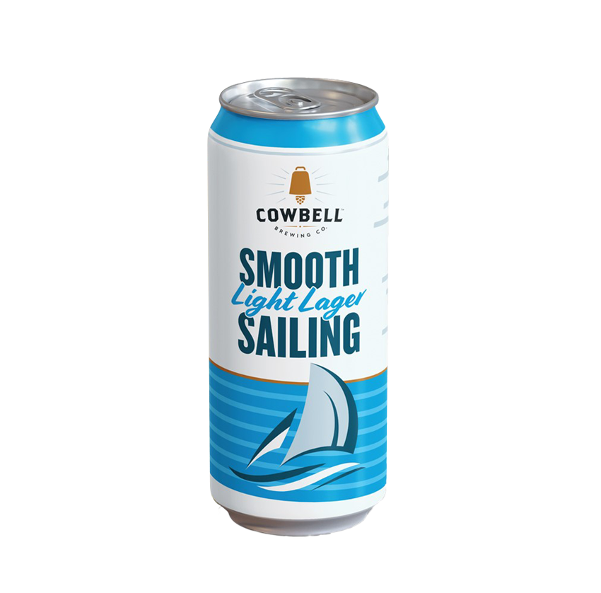COWBELL BREWING CO. SMOOTH SAILING LIGHT LAGER