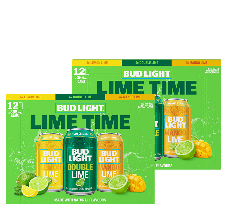 BUD LIGHT LIME TIME MIX PACK