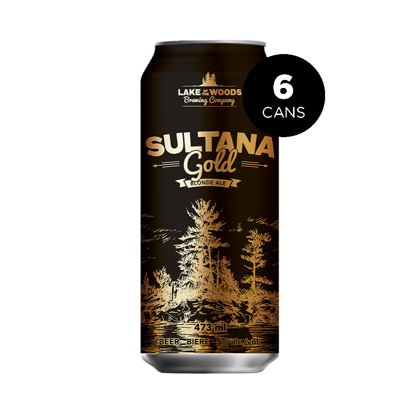LAKE OF THE WOODS SULTANA GOLD BLONDE ALE