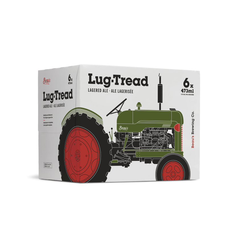 Beau's Lug Tread Lagered Ale (6 pack of 473ml Cans)