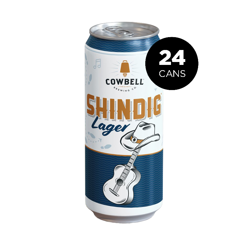 COWBELL BREWING CO. SHINDIG LAGER