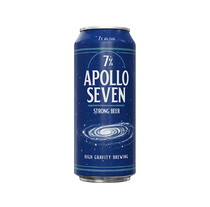 Apollo Seven Strong Beer (1 pack of 473ml Cans)