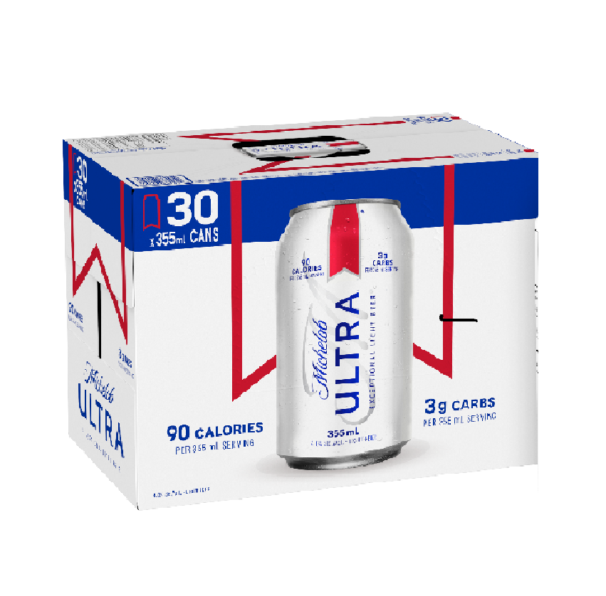 Michelob Ultra (30 pack of 355ml Cans)