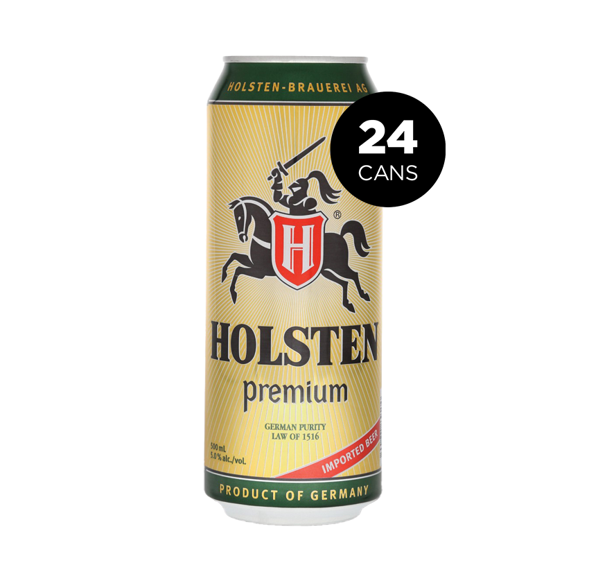 HOLSTEN PREMIUM BIER IMPORT: 24 X Can 500 ml - The Beer Store