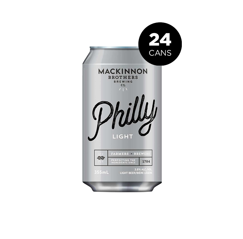 MACKINNON BROTHERS BREWING PHILLY LIGHT