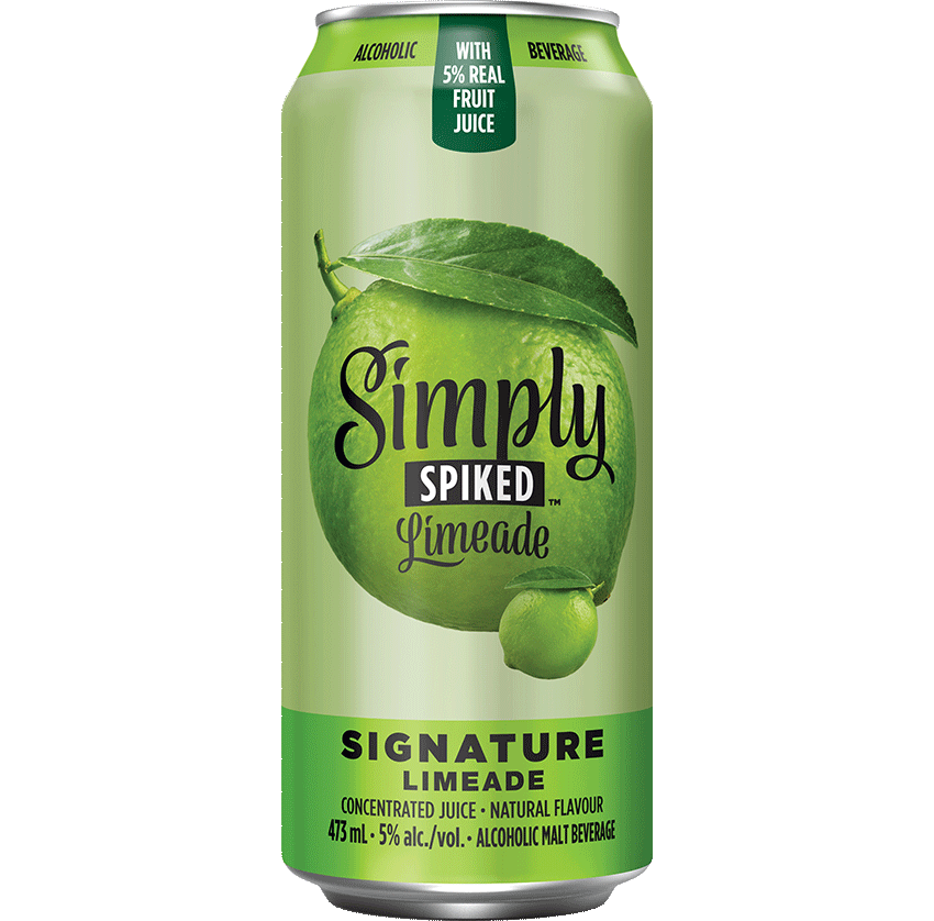 Simply Spiked Signature Limeade (1 pack of 473ml Cans)
