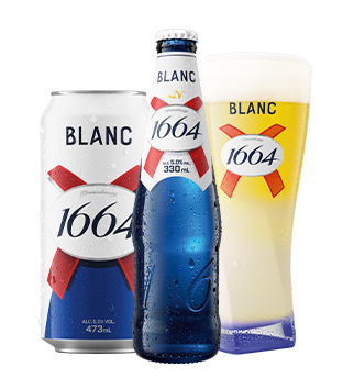 KRONENBOURG 1664 BLANC