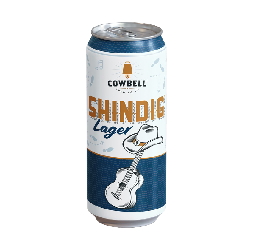 COWBELL BREWING CO. SHINDIG LAGER