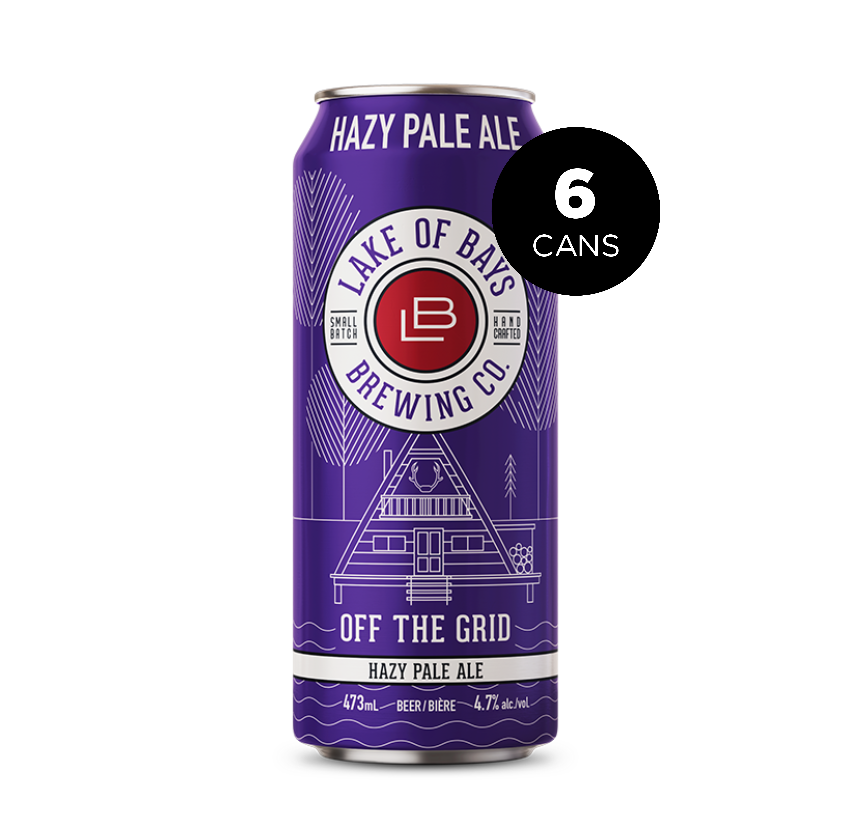 LAKE OF BAYS OFF THE GRID HAZY PALE ALE
