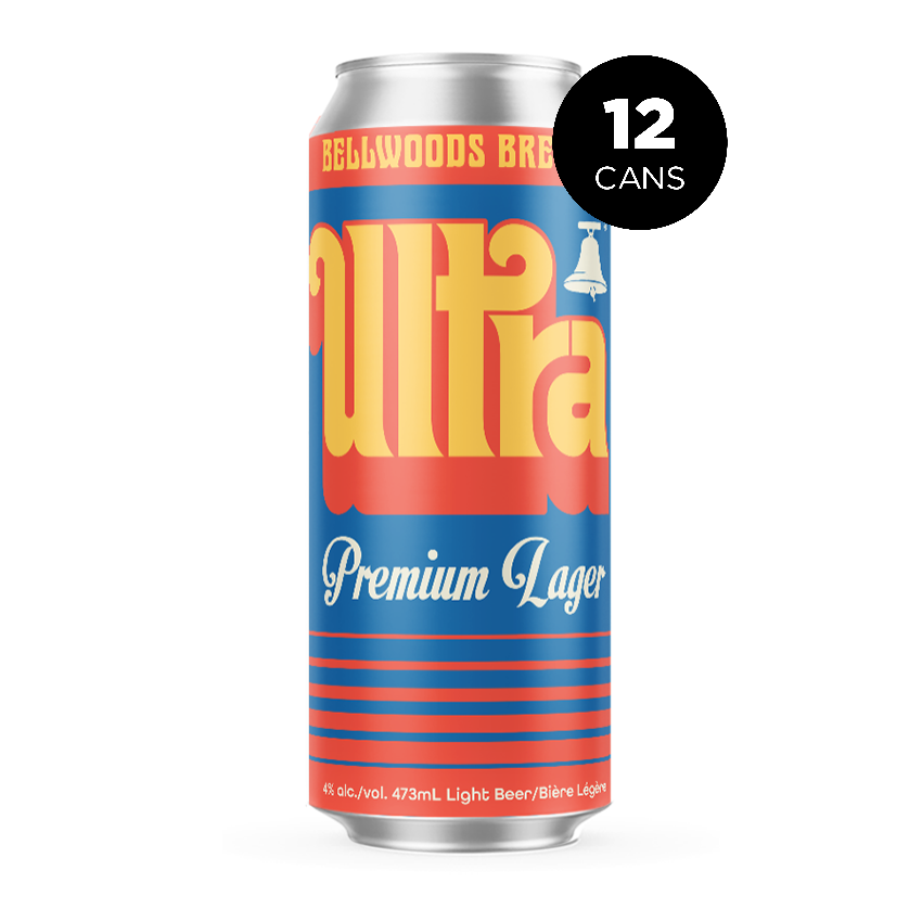 BELLWOODS BREWERY ULTRA PREMIUM LAGER