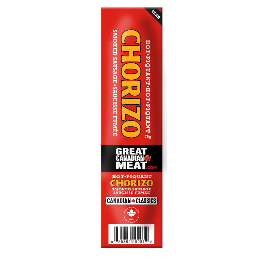 Gcmc Hot Chorizo Smkd Sausage 75G