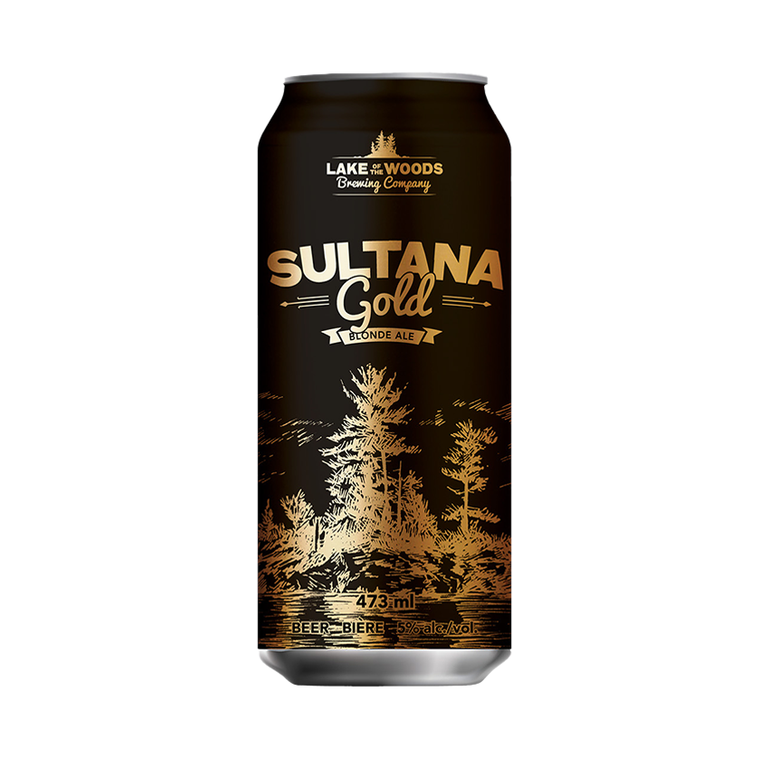 LAKE OF THE WOODS SULTANA GOLD BLONDE ALE