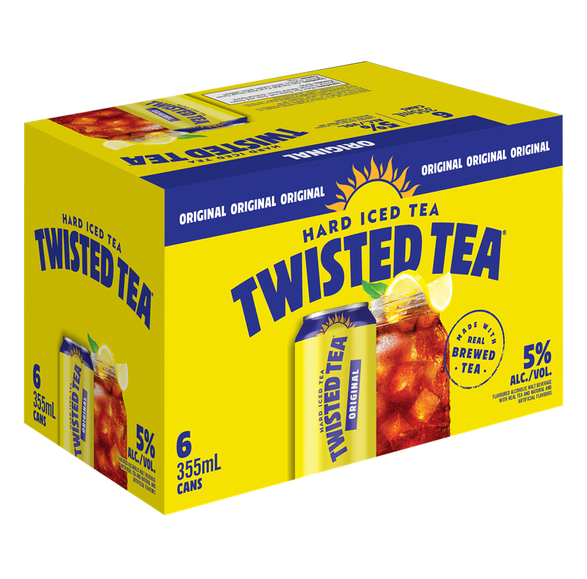Twisted Tea Original (6 pack of 355ml Cans)