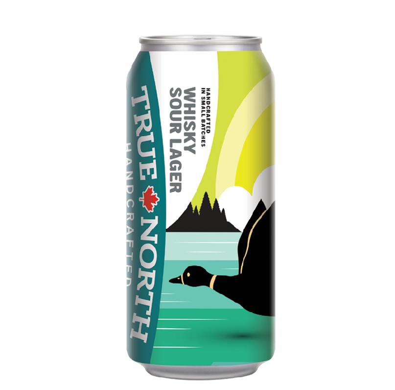 True North Whisky Sour Lager (1 pack of 473ml Cans)